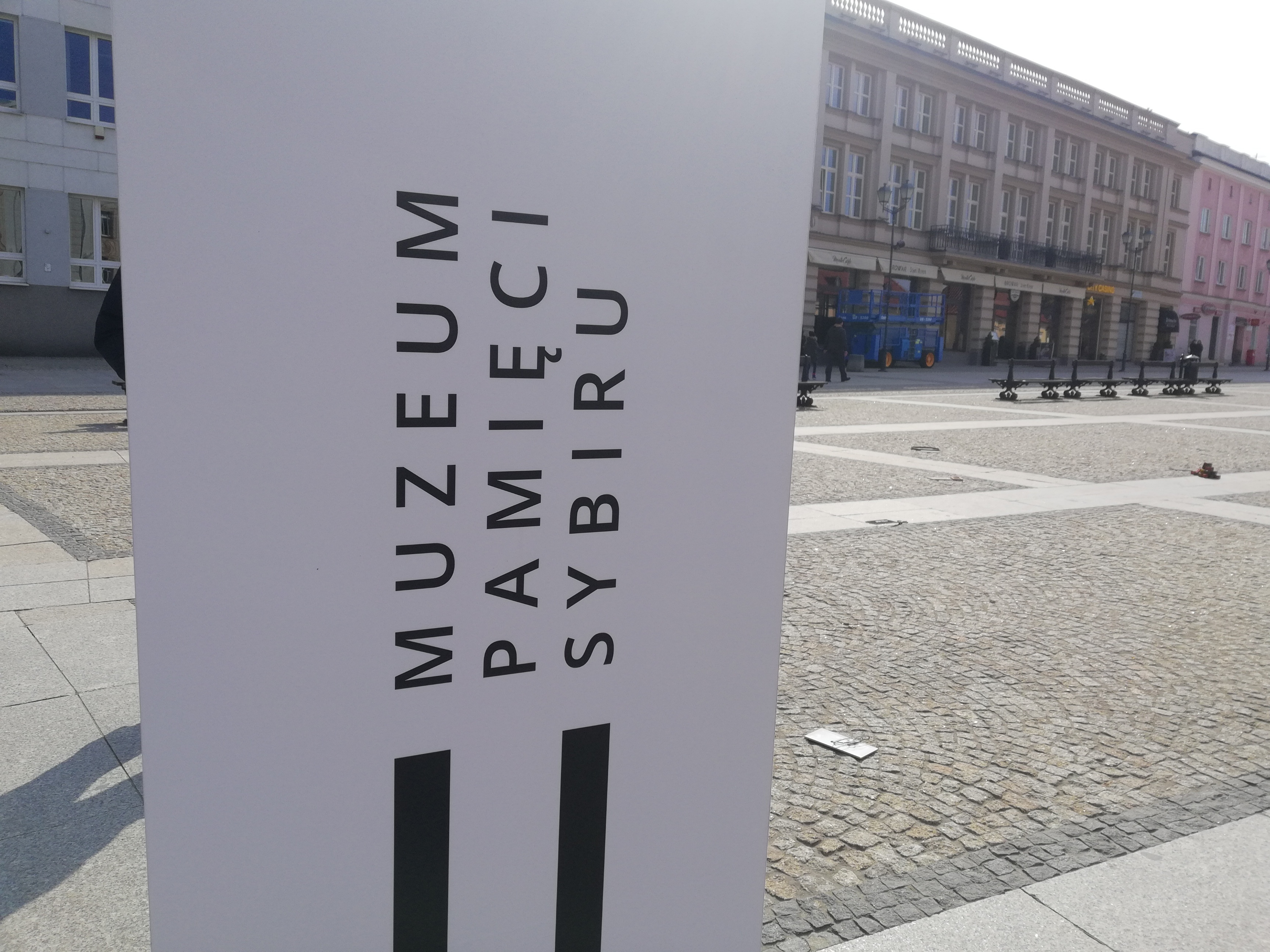 Szyld Muzeum Pamięci Sybiru