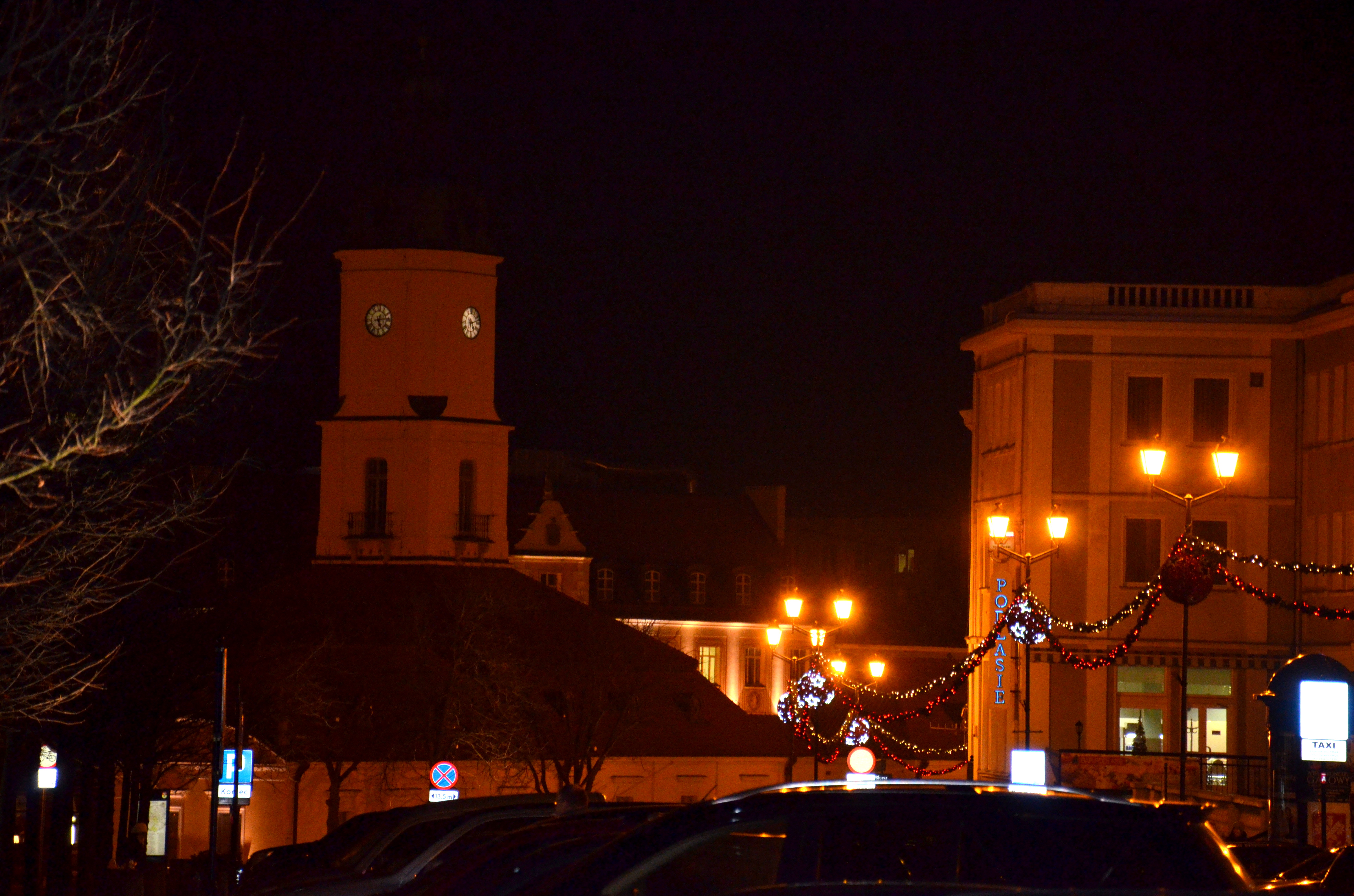 Rynek Kościuszki nocą