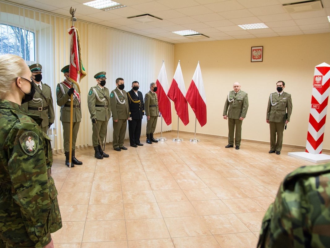ślubiowanie nowych funkcjonariuszy