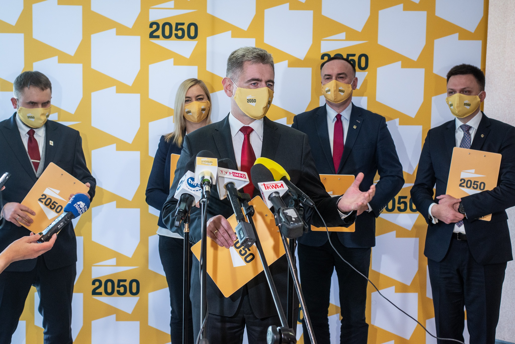 Konferencja Ruchu Polska 2050 Szymona Hołowni