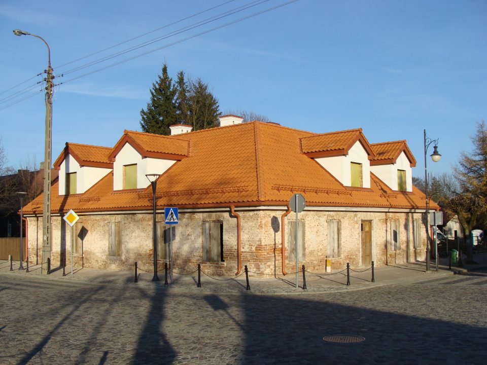Budynek dawnej plebanii w Supraślu