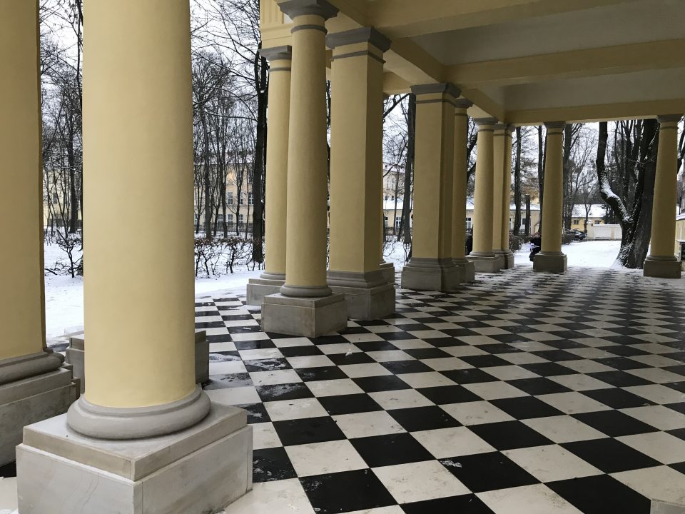 Pawilon włoski w ogrodach Pałacu Branickich