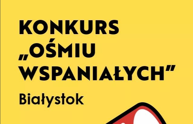 plakat promujący konkurs