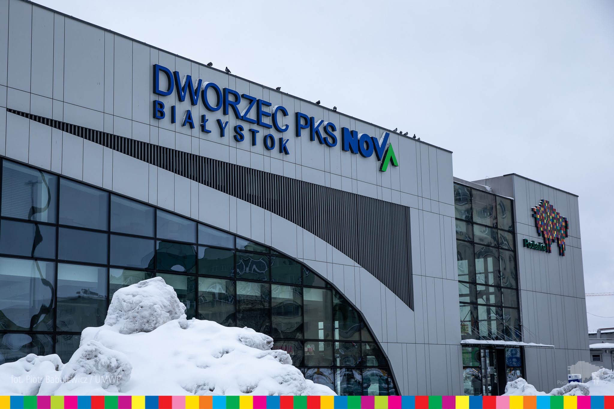 budynek dworca pks nova białystok