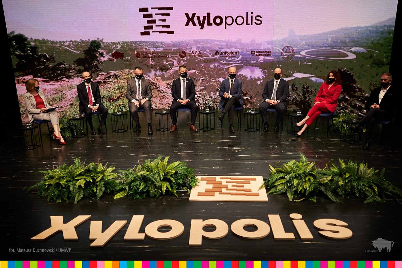 Kadr ze streamingu konferencvji Xylopolis