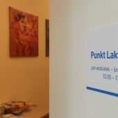 Drzwi punktu laktacyjnego w USK