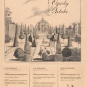 plakat barokowe ogrody sztuki