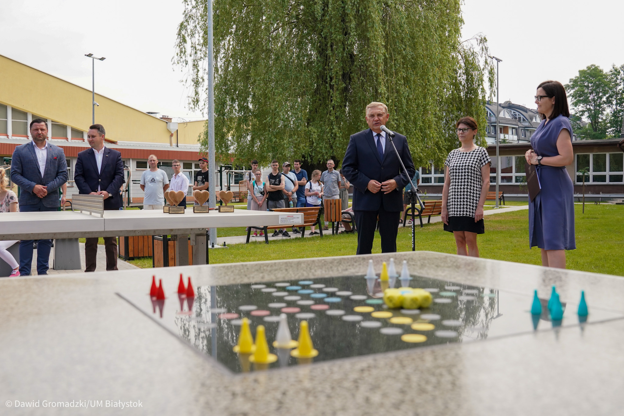 Prezydent otwiera strefę aktywności