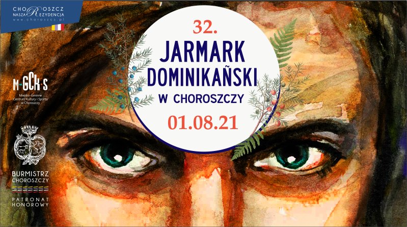 plakat promujący jarmark dominikański
