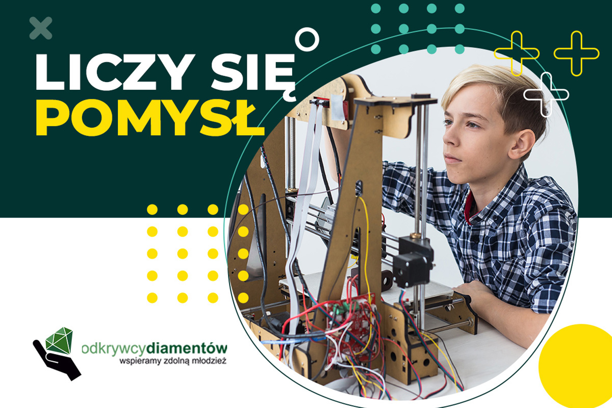 Plakat promujący akcję "Odkrywcy Diamentów"