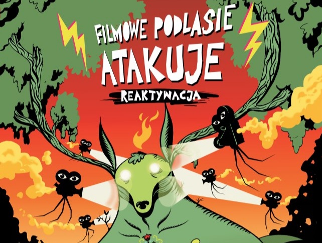 Plakat akcji Filmowe Podlasie Atakuje