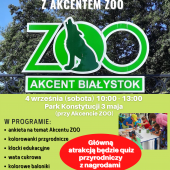 Plakat promujący festyn rodzinny
