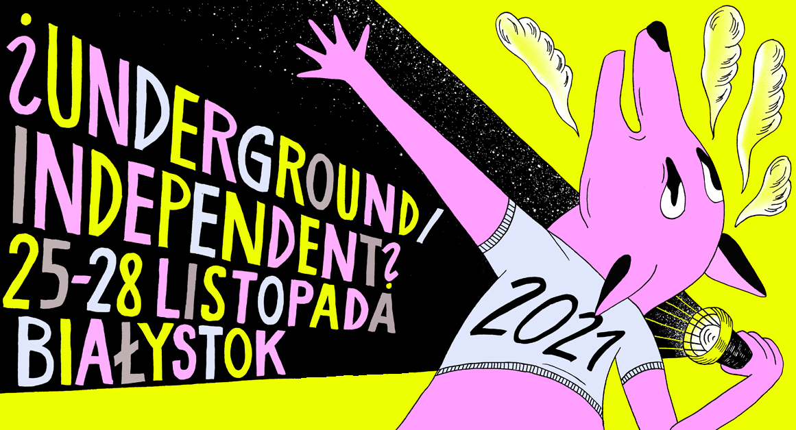 Plakat Festiwalu Underground Independent