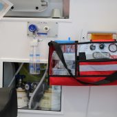 wnętrze ambulansu