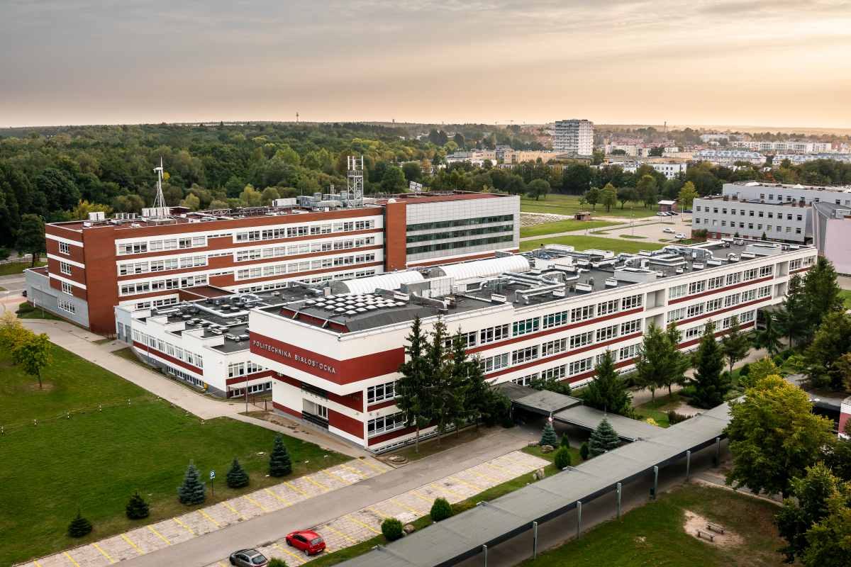 Kampus PB z lotu ptaka