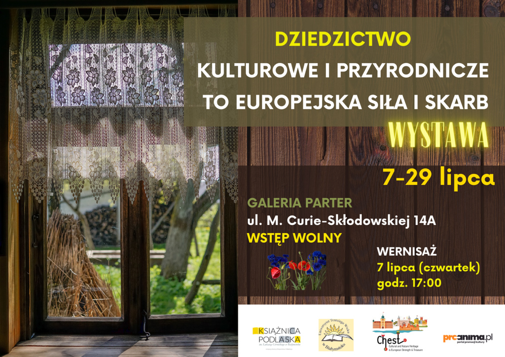 plakat promujący wystawę