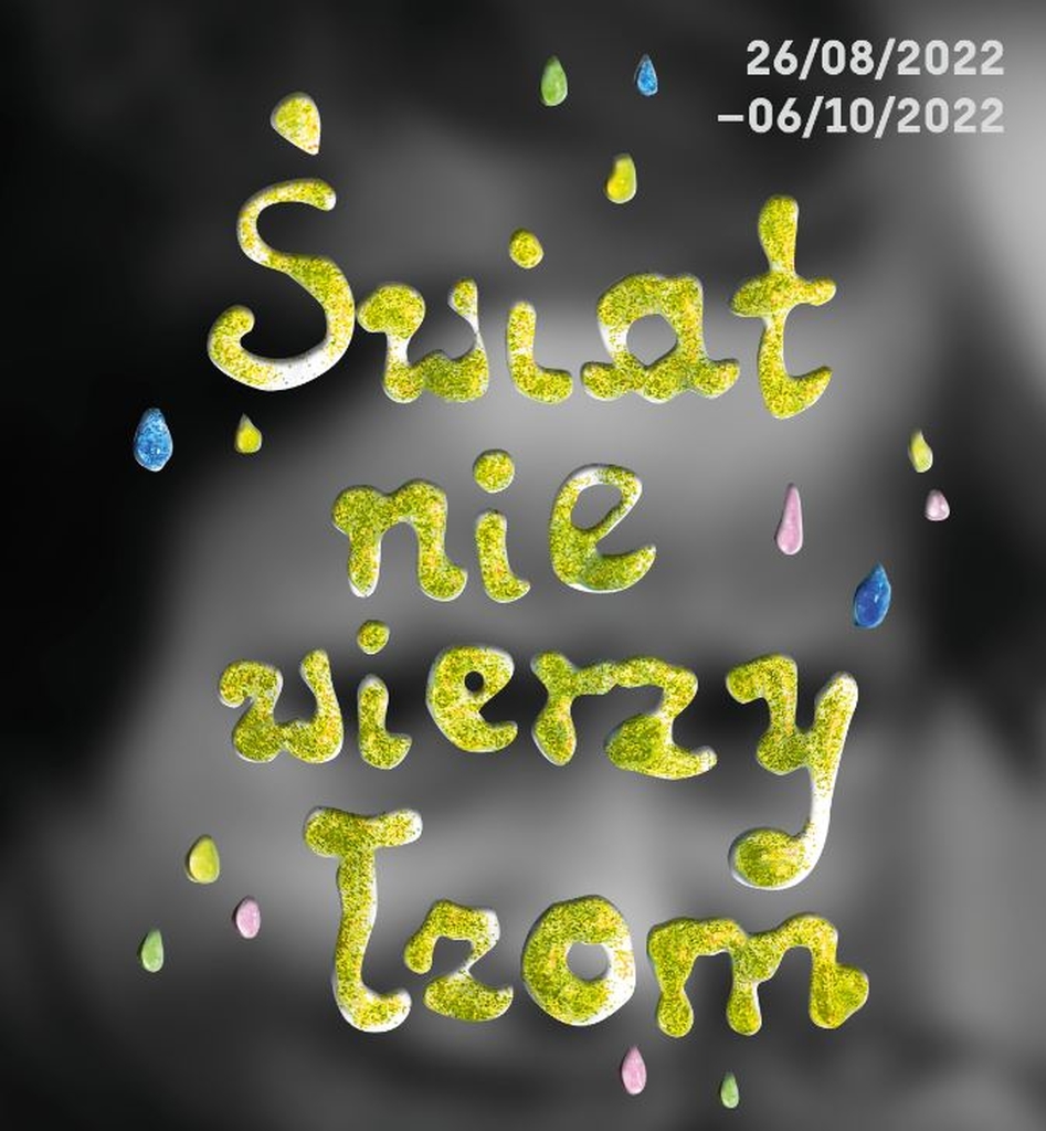 plakat promujący wystawę