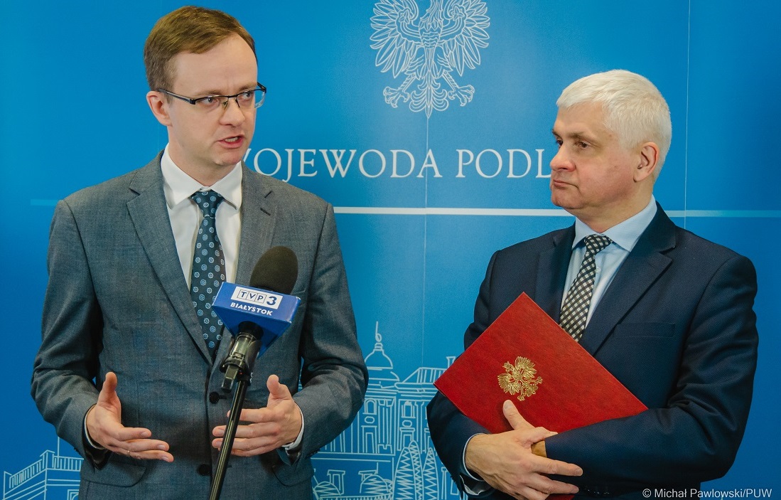 Wicewojewoda i wojewoda podlaski