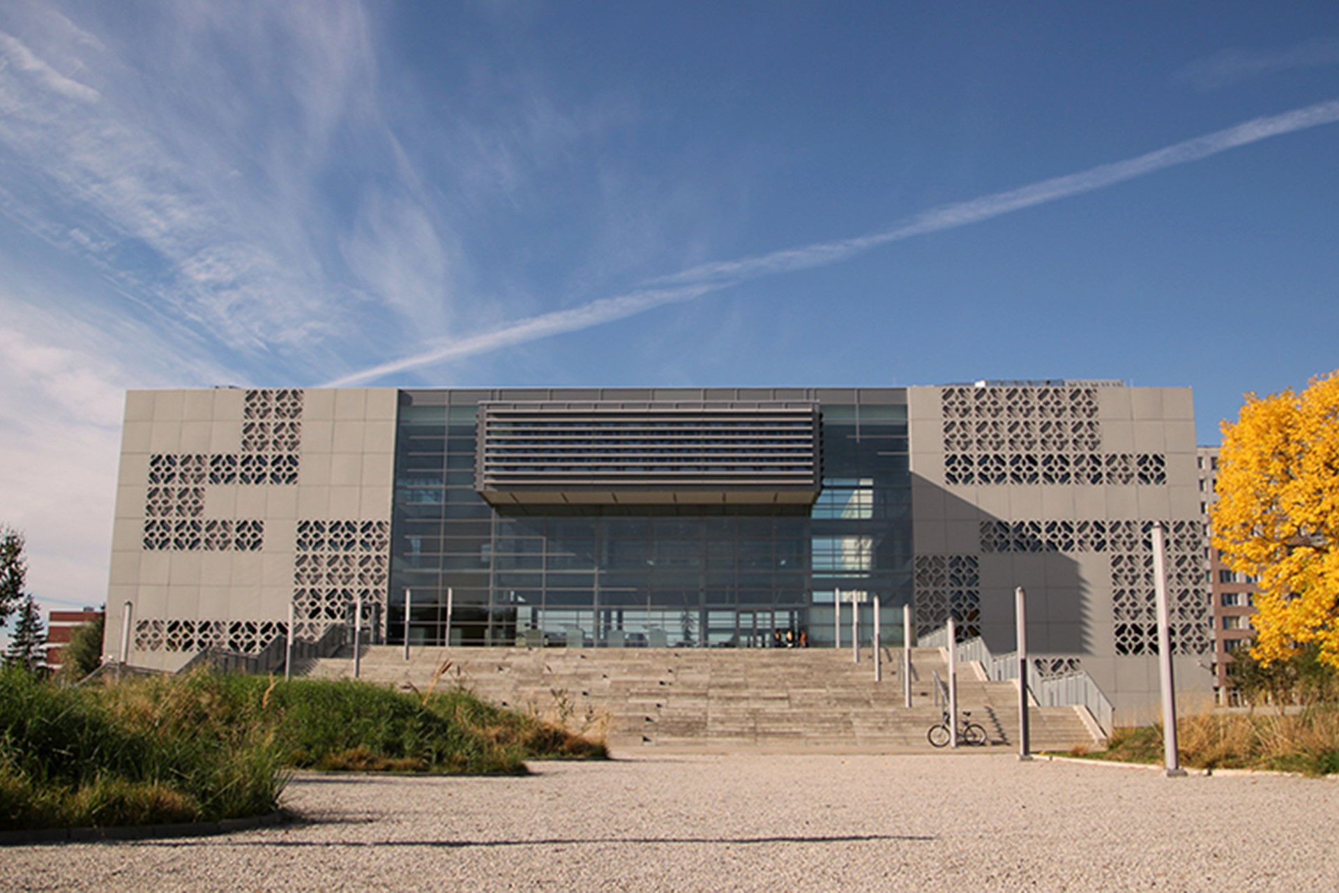 Budynek biblioteki Politechniki Białostockiej w CNK