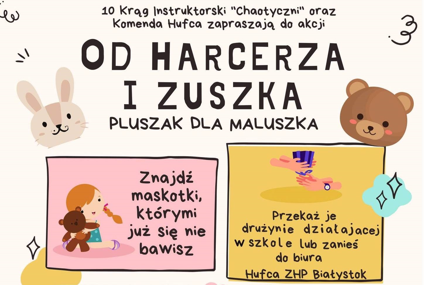 Plakat promujący akcję