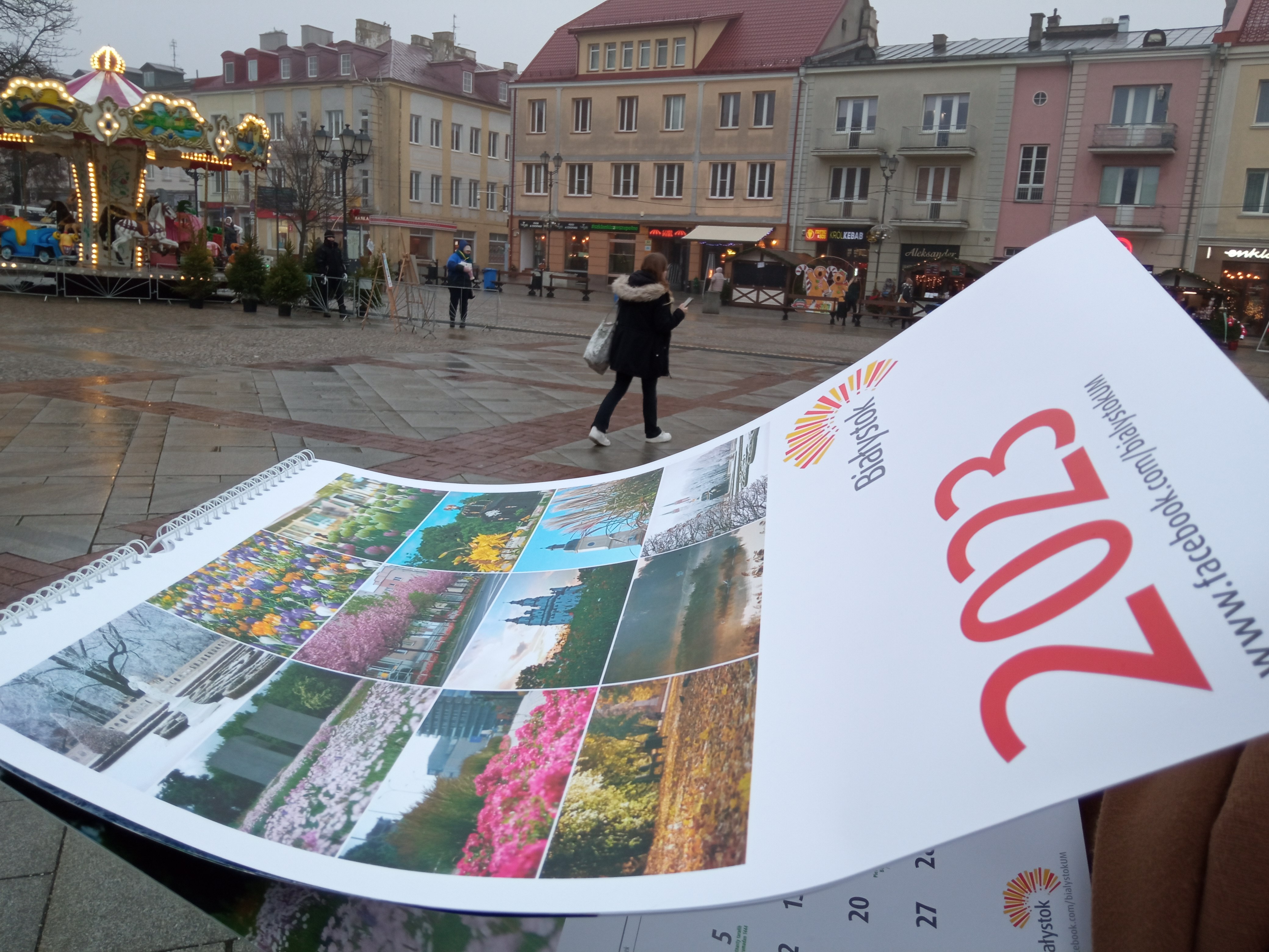 Okłądka kaledarza miejskiego na 2023 rok