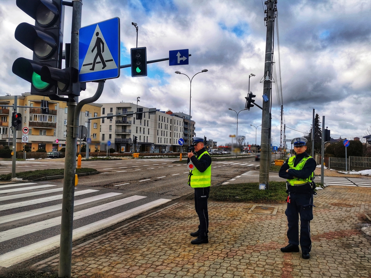 Policyjna akcja "Pieszy bezpieczny, widoczny"