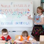 Akcja "Cała Polska czyta dzieciom" w Bibliotece Politechniki Białostockiej, fot. Katarzyna Cichoń