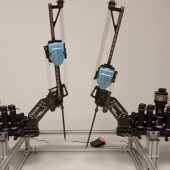 Fragment chirurgicznego robota