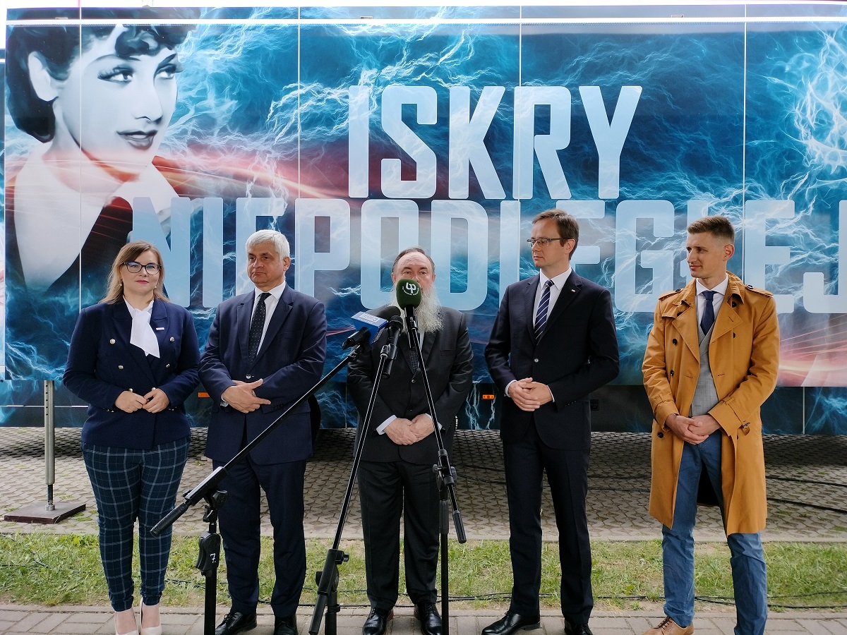 "Iskry Niepodległej" na kampusie Politechniki Białostockiej