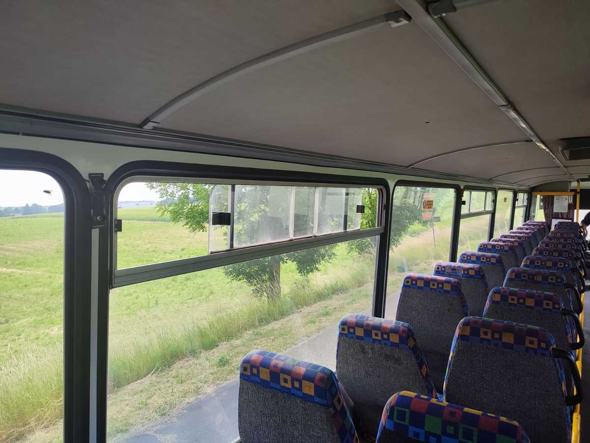 Wnętrze autokaru