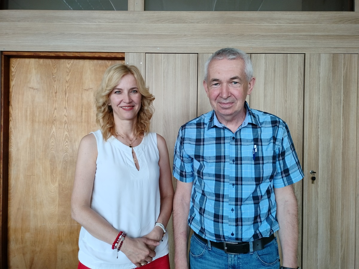 mgr inż. Agnieszka Sakowicz, prof. dr hab. Oleksandr Jewtuszenko