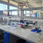 Laboratorium biotechnologiczne.