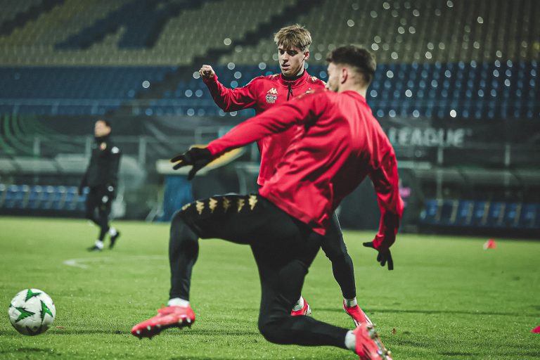 Jagiellonia trening przed meczem NK Celje