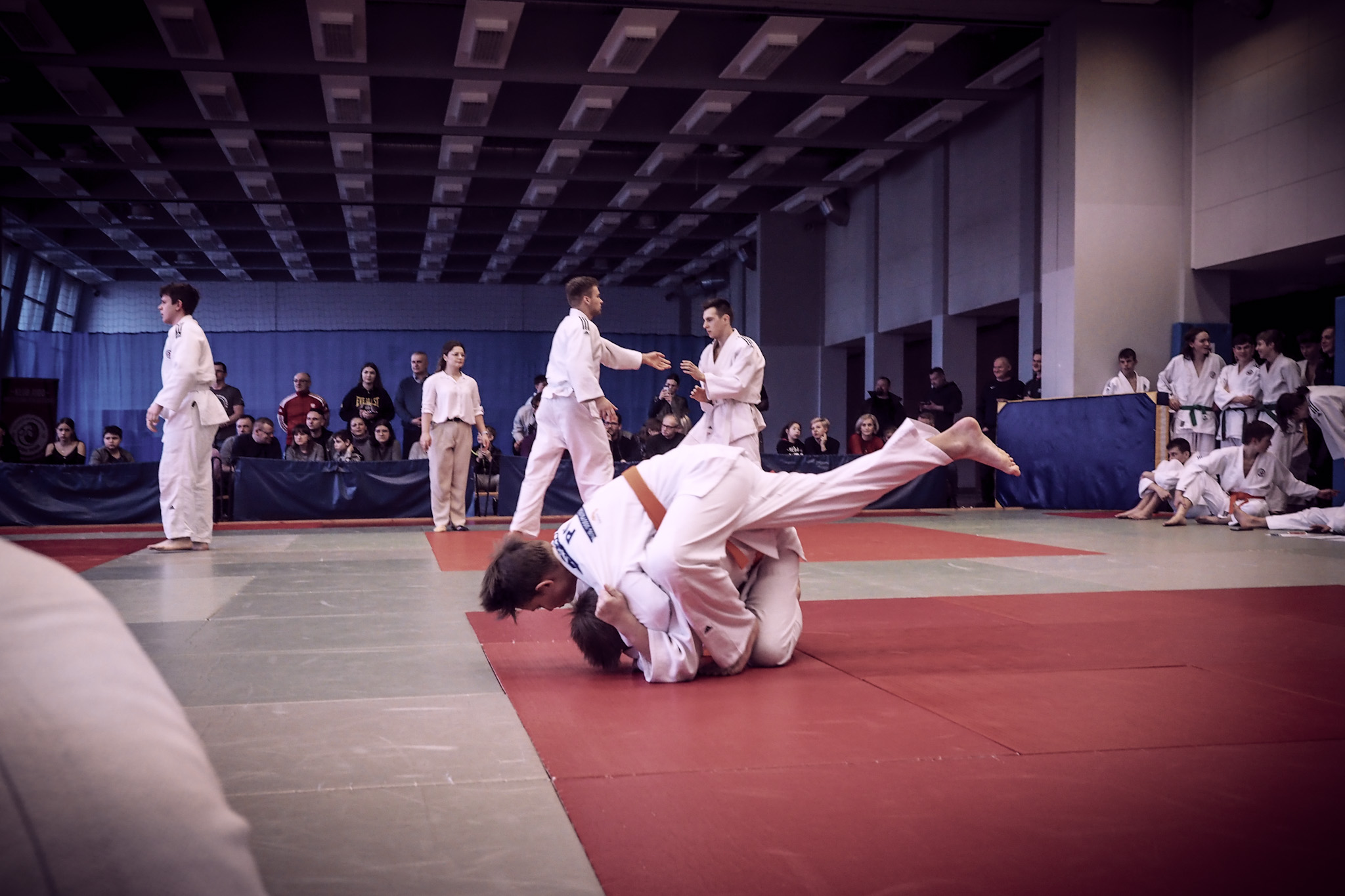 Walka judo.