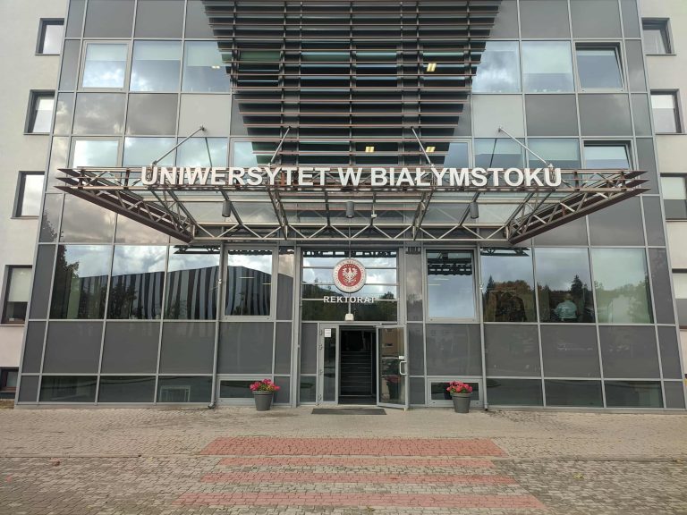 Budynek rektoratu Uniwersytetu w Białymstoku