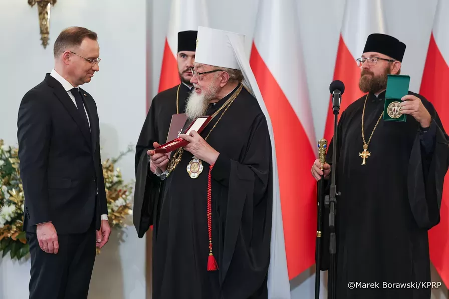 Uroczystość z okazji 100-lecia autokefalii Polskiego Autokefalicznego Kościoła Prawosławnego, fot. Marek Borawski/ KPRP