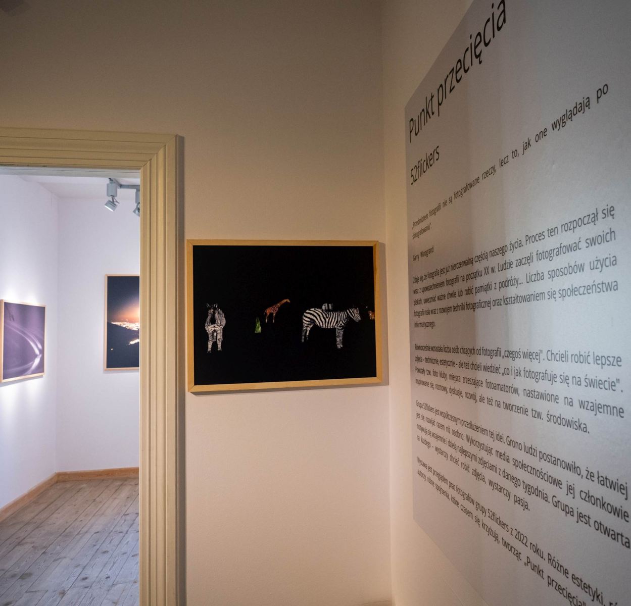 Galeria im. Sleńdzińskich, Punkt przecięcia, fot. Jerzy Doroszkiewicz