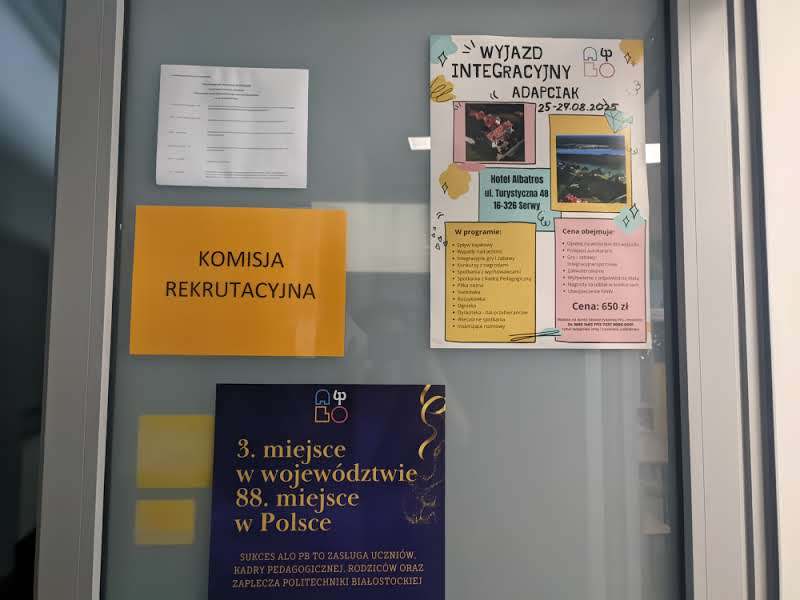 Komisja rekrutacyjna w Akademickim Liceum Ogólnokształcącym PB, fot. Hanna Kość