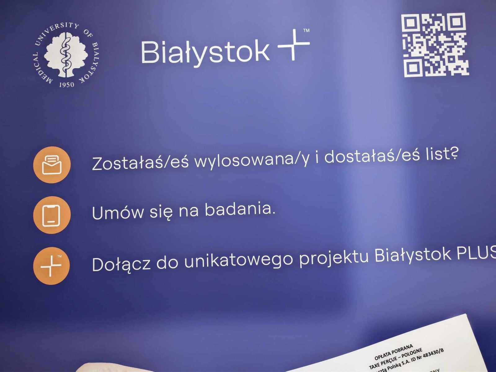 Badania Białystok+, fot.. Hanna Kość