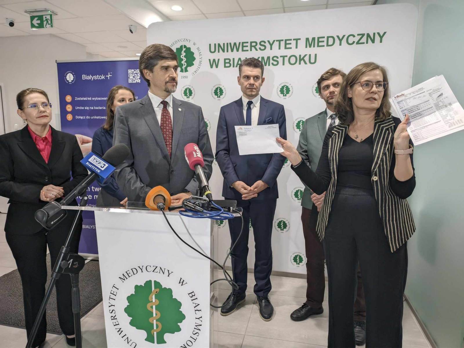 Badania Białystok+, fot.. Hanna Kość