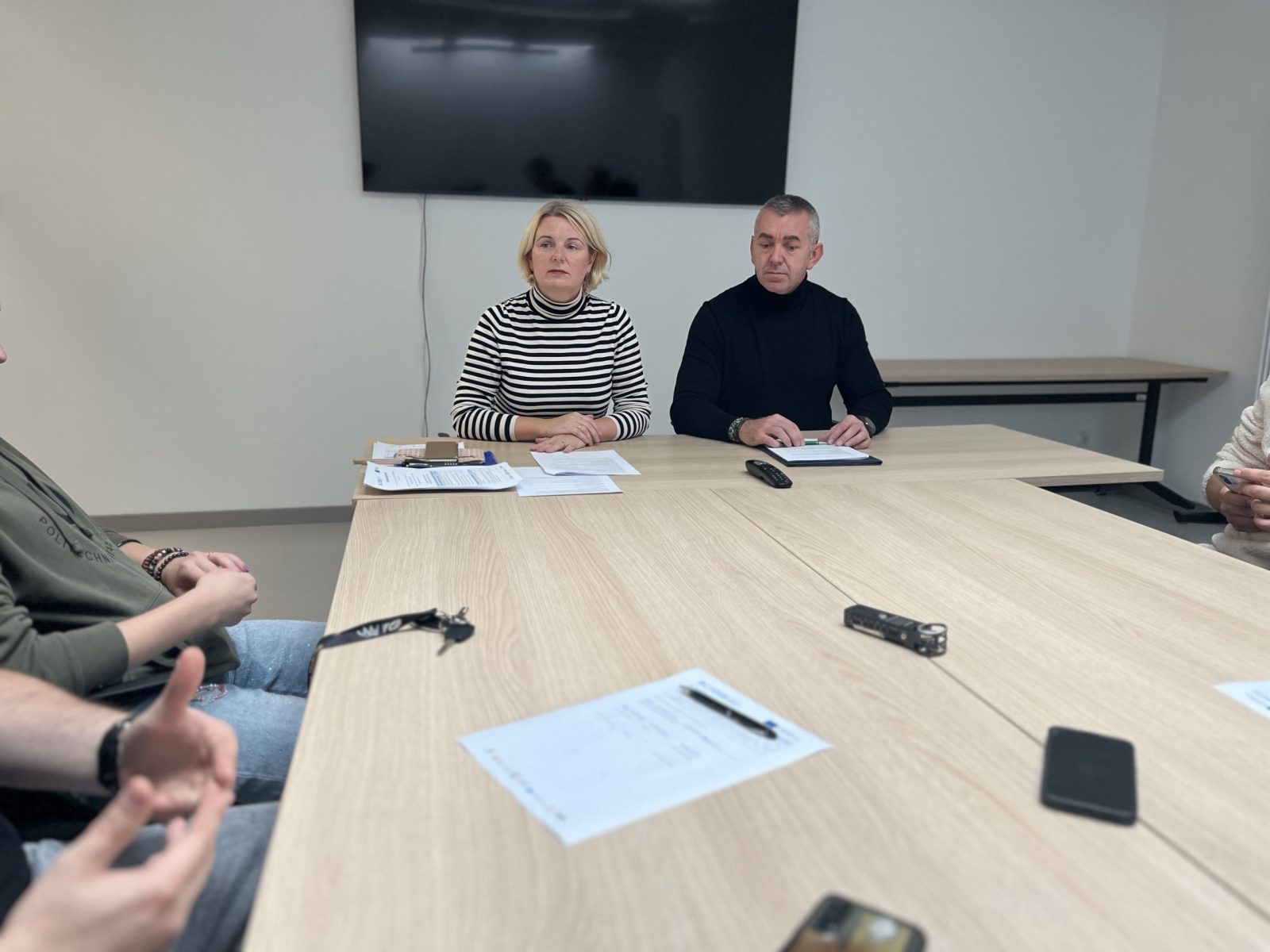 Zespół naukowy Politechniki Białostockiej prowadzi badanie o równości i różnorodności w ramach projektu ACROSS.
Fot. A. Jakuć