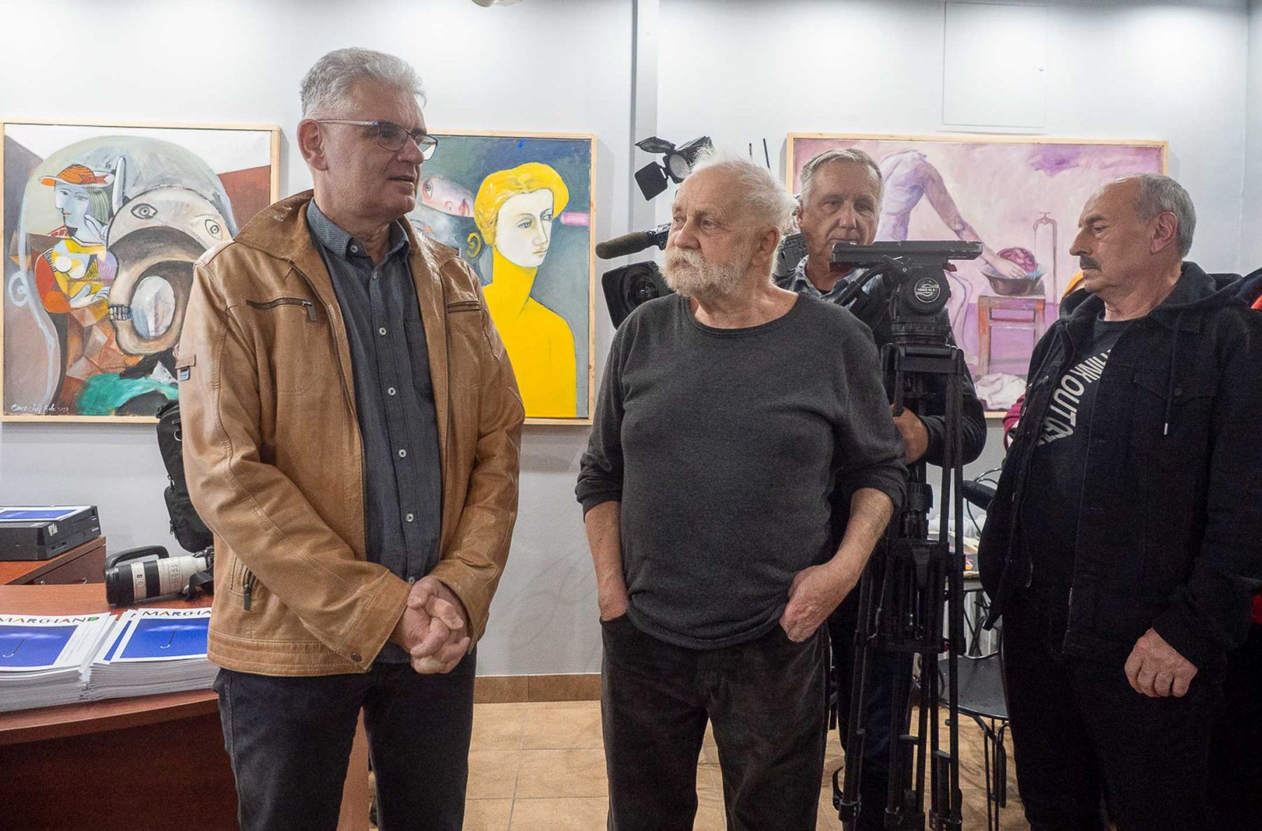 Artur Chaciej Anatomia głowy, fot. Jerzy Doroszkiewicz