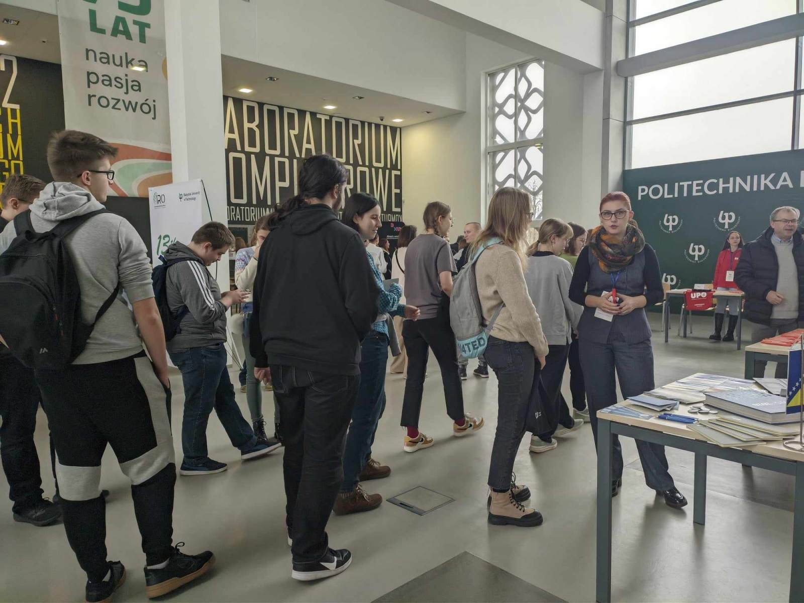 Cultural stand w Politechnice Białostockiej, fot. Hanna Kość
