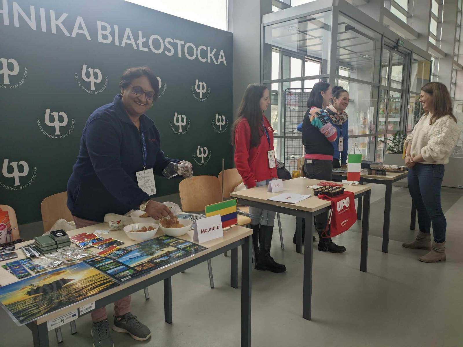 Cultural stand w Politechnice Białostockiej, fot. Hanna Kość