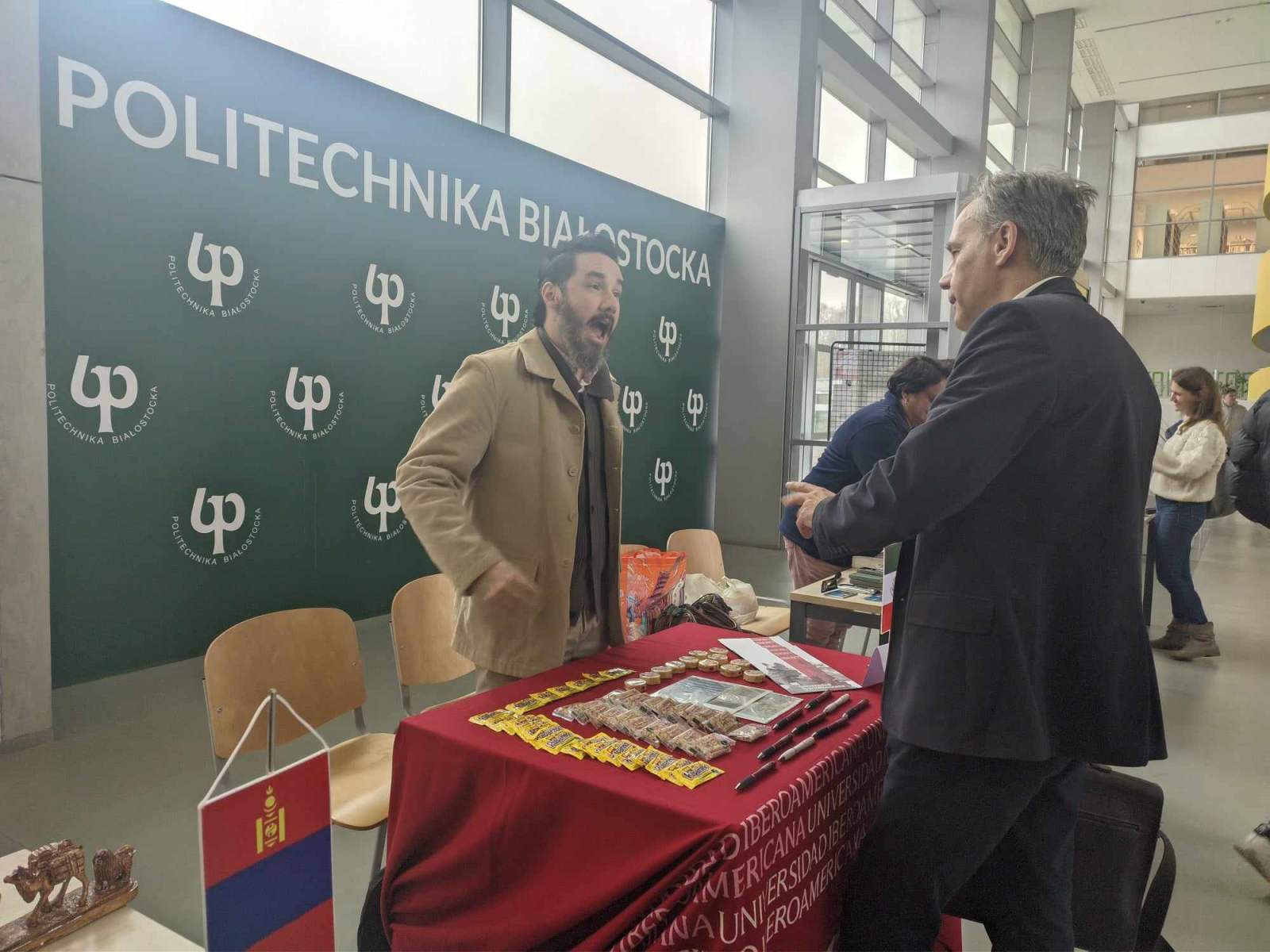 Cultural stand w Politechnice Białostockiej, fot. Hanna Kość