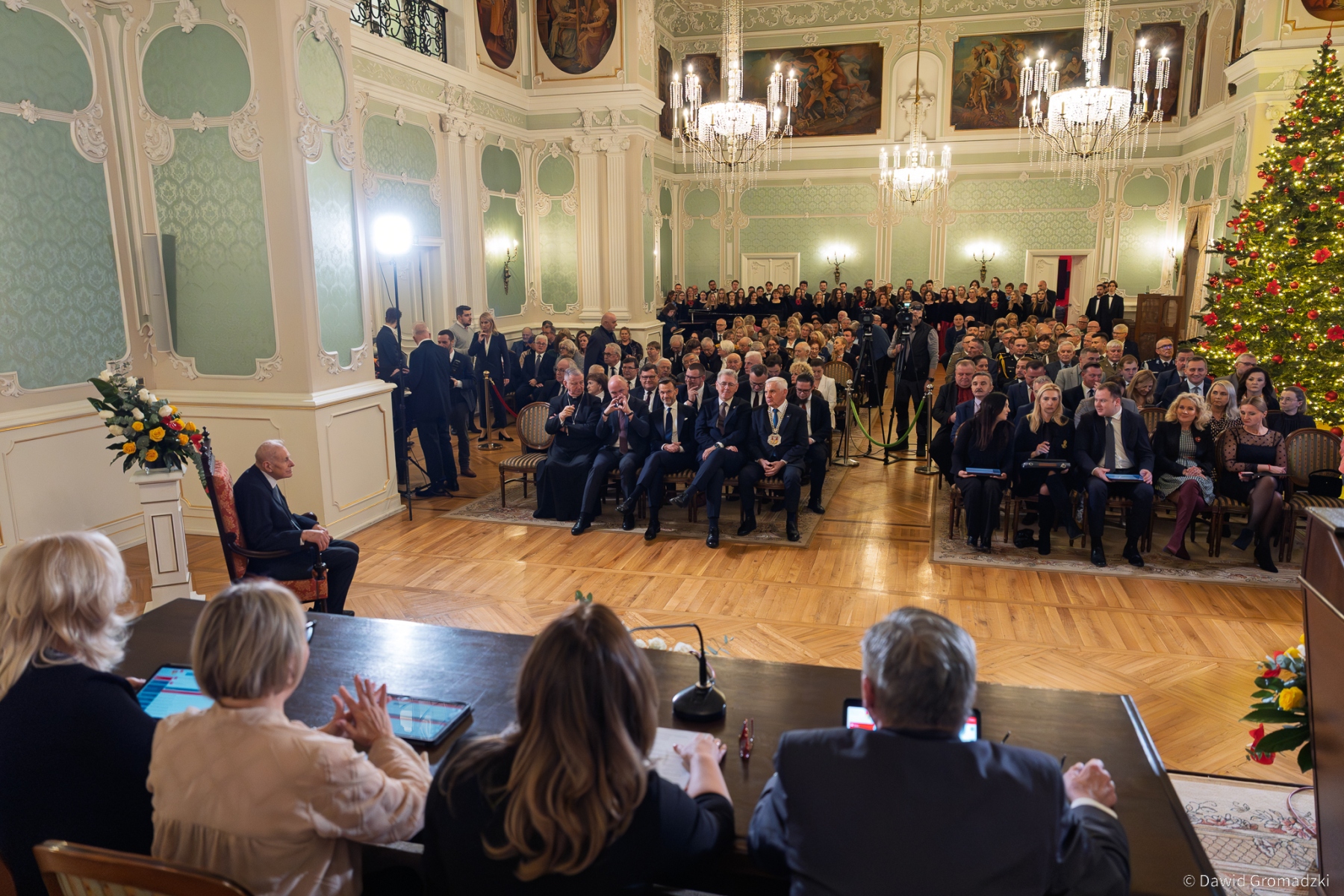 Dr Tadeusz Borowski-Beszta Honorowym Obywatelem Białegostoku, źródło: UM Białystok