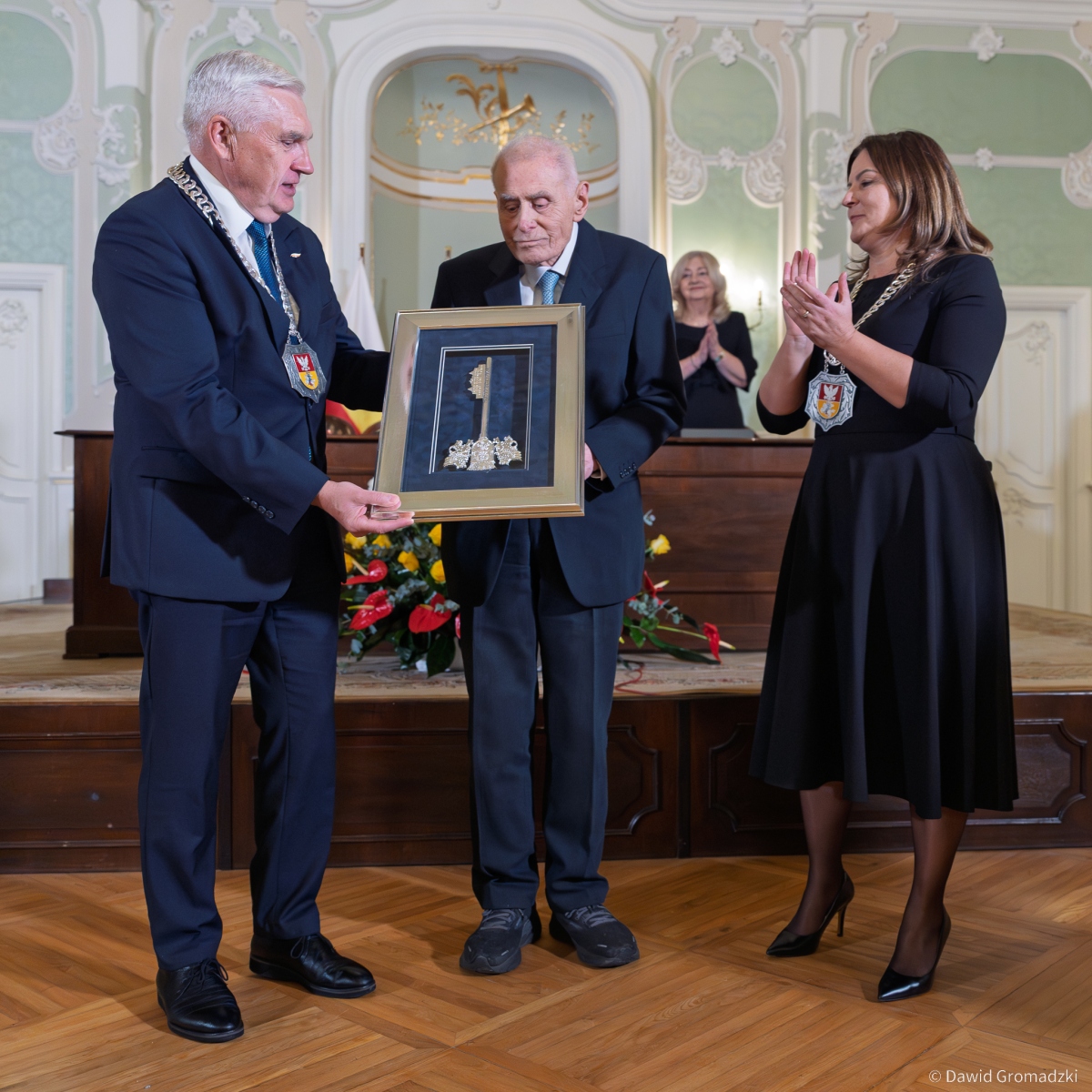 Dr Tadeusz Borowski-Beszta Honorowym Obywatelem Białegostoku, źródło: UM Białystok