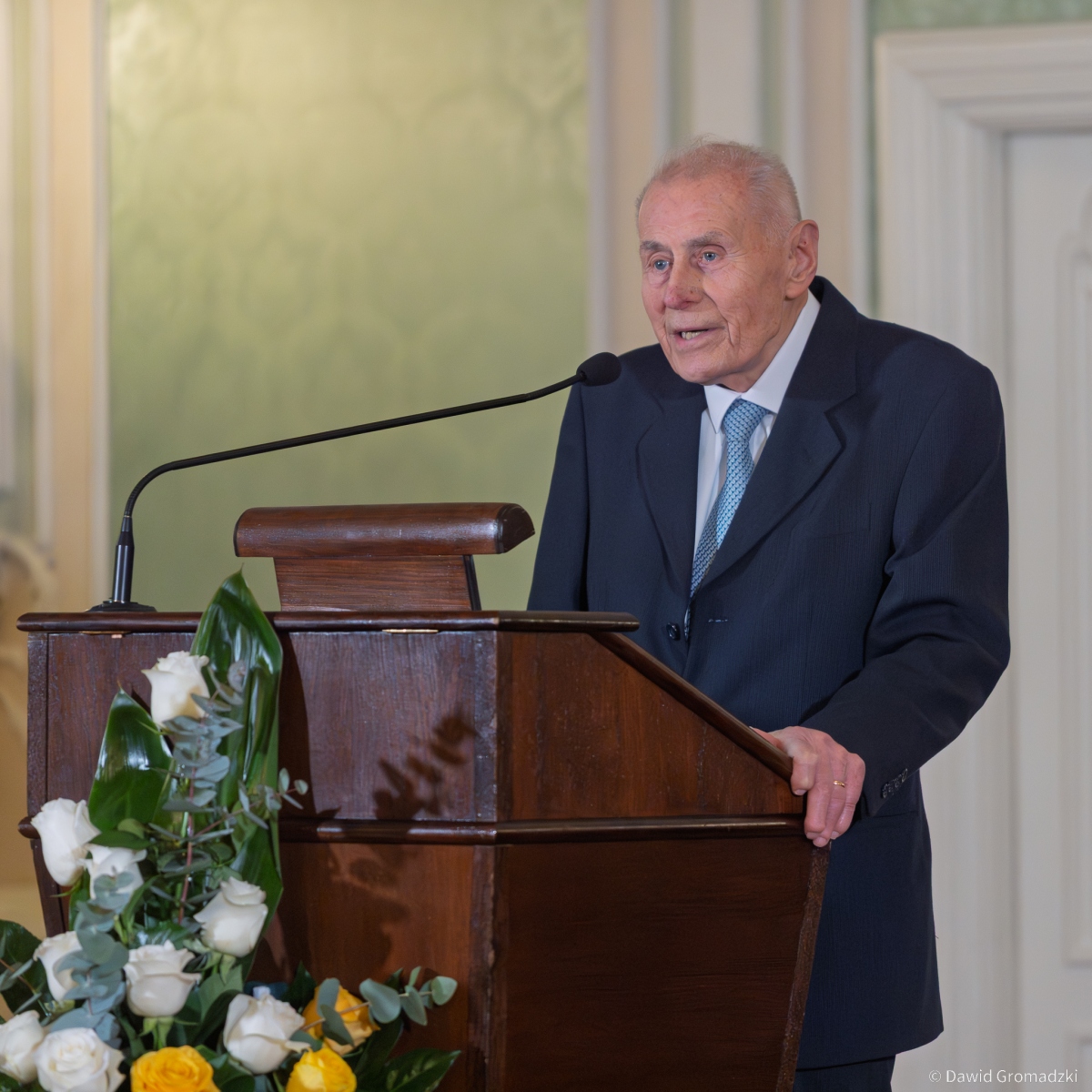 Dr Tadeusz Borowski-Beszta Honorowym Obywatelem Białegostoku, źródło: UM Białystok