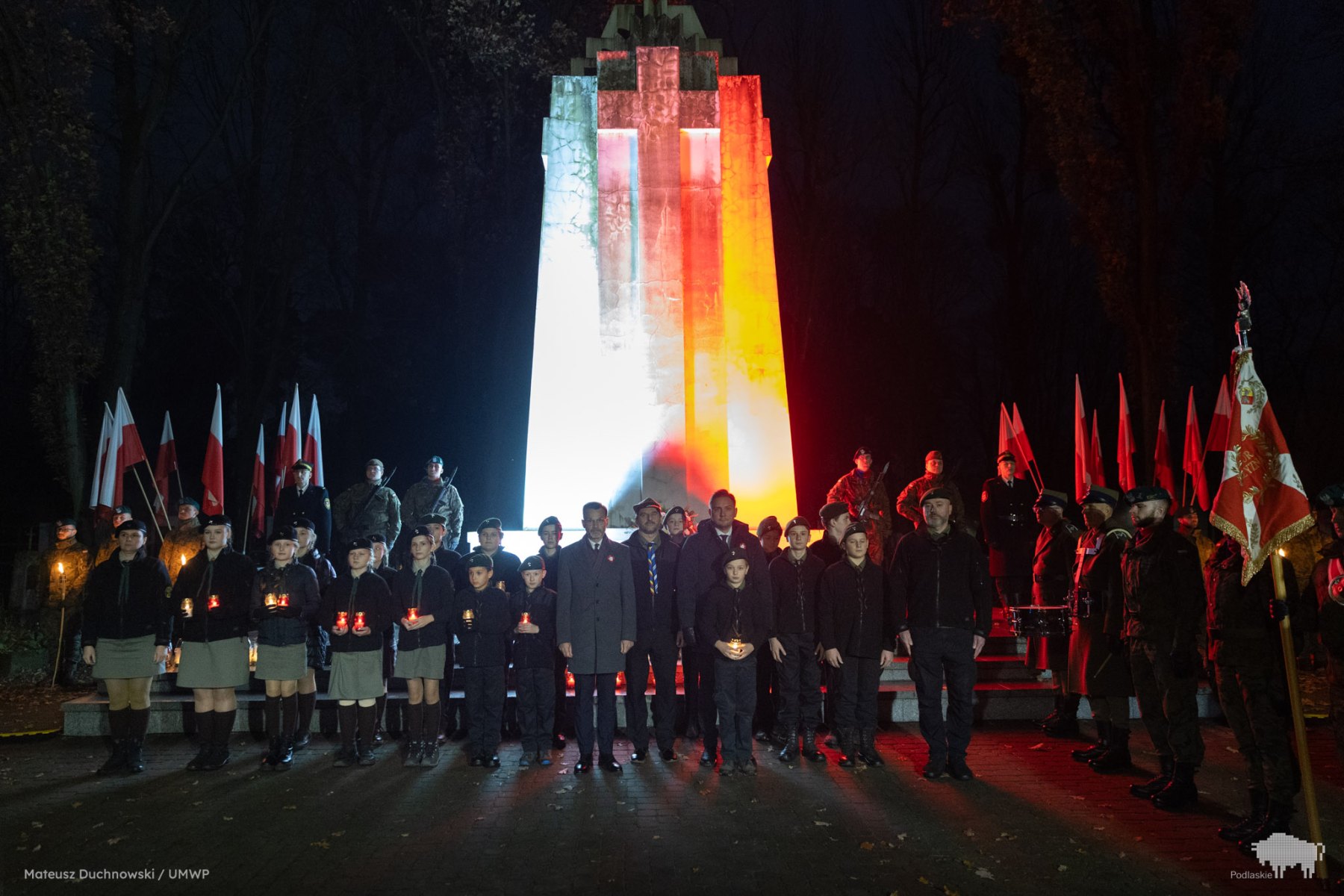 Capstrzyk Niepodległościowy w Białymstoku, źródło: UMWP