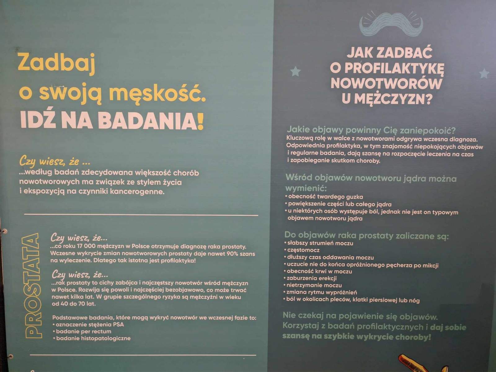 Dzień zdrowia mężczyzny, fot. Hanna Kość